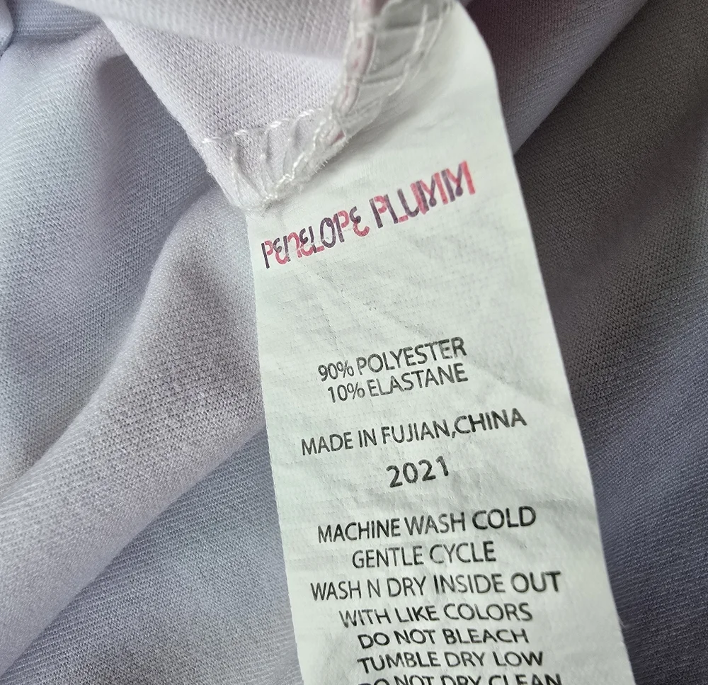 Penelope Plumm Girls' Purple and Pink Floral Dress Size 12